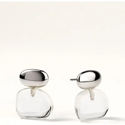 ZYNNIA COLLECTIVE ZYNNIA COLLECTIVE PEBBLE STACK STUDS