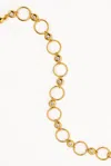 Zynnia Collective Women's Gold Lattice Necklace In Gold