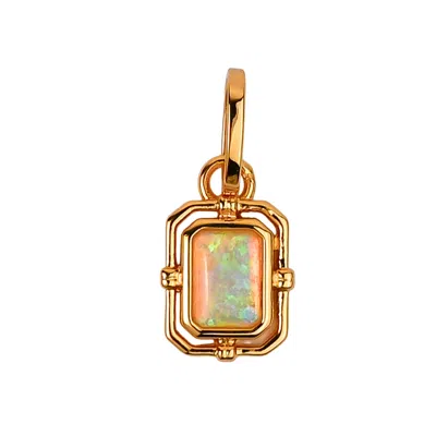 Zynnia Collective Women's Gold October/opal Birthstone Charm
