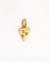 Zynnia Collective Women's Gold Pizza Slice Charm In Gold