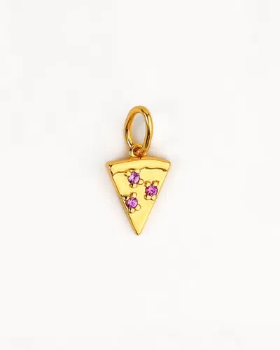 Zynnia Collective Women's Gold Pizza Slice Charm