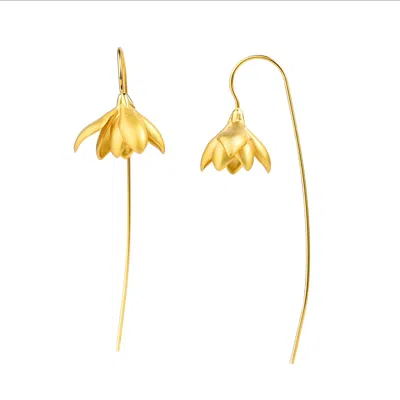 Zynnia Collective Women's Gold Spring Dangles