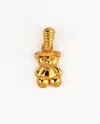 Zynnia Collective Women's Gold Teddy Bear Charm In Gold