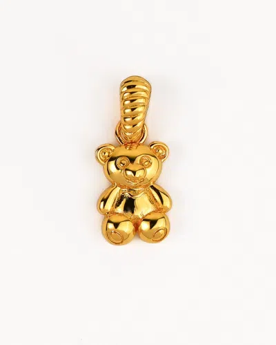 Zynnia Collective Women's Gold Teddy Bear Charm