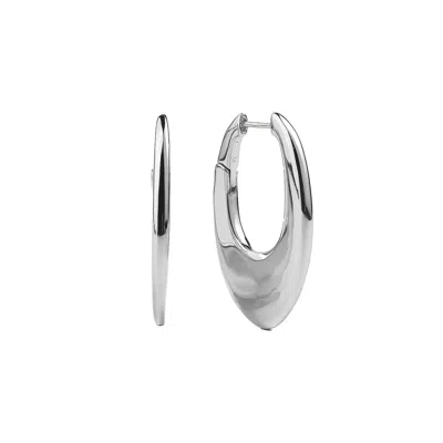 Zynnia Collective Women's Lume Hoops Silver