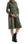 Zzdnu Cache Couer Jude Maternity Dress In Brown