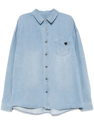 Zzero By Songzio Denim Shirt In Blue
