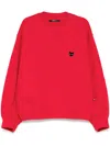 Zzero By Songzio Deviant Sweatshirt In Red