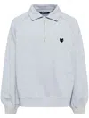 Zzero By Songzio Panther Hand-rope Sweatshirt In Grey