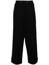 Zzero By Songzio Panther Hand Rope Track Pants In Black