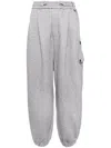Zzero By Songzio Panther Hand Rope Track Pants In Grey
