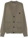 Zzero By Songzio Panther Raglan Cardigan In Neutrals