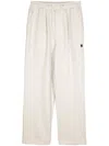 Zzero By Songzio Panther Wide-leg Track Pants In Grau