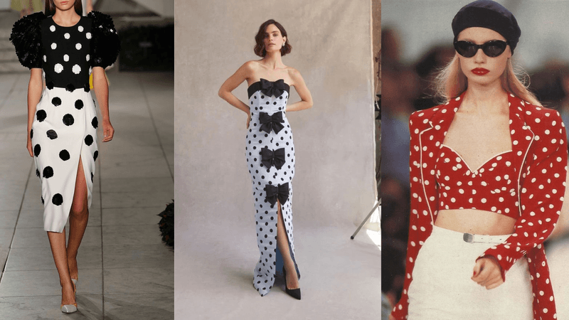 How to Wear Polka Dots