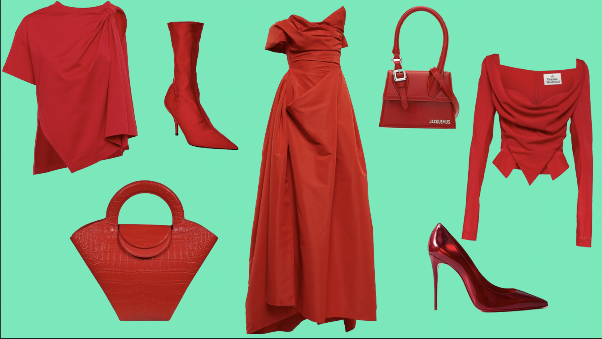 Red-Carpet Ready Red Looks | ModeSens
