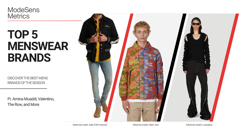 ModeSens Metrics: Top 5 Menswear Brands of the Week