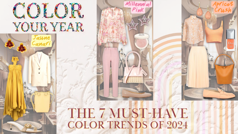Color Your Year: The 7 Must-Have Color Trends of 2024