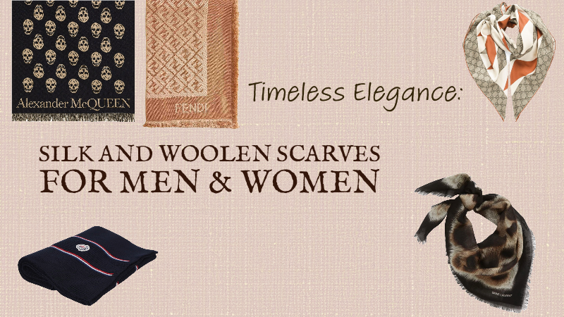 Timeless Elegance: Silk and Woolen Scarves for Men and Women