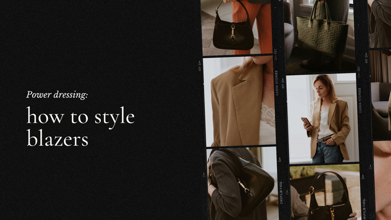 Power Dressing: How to Style Blazers