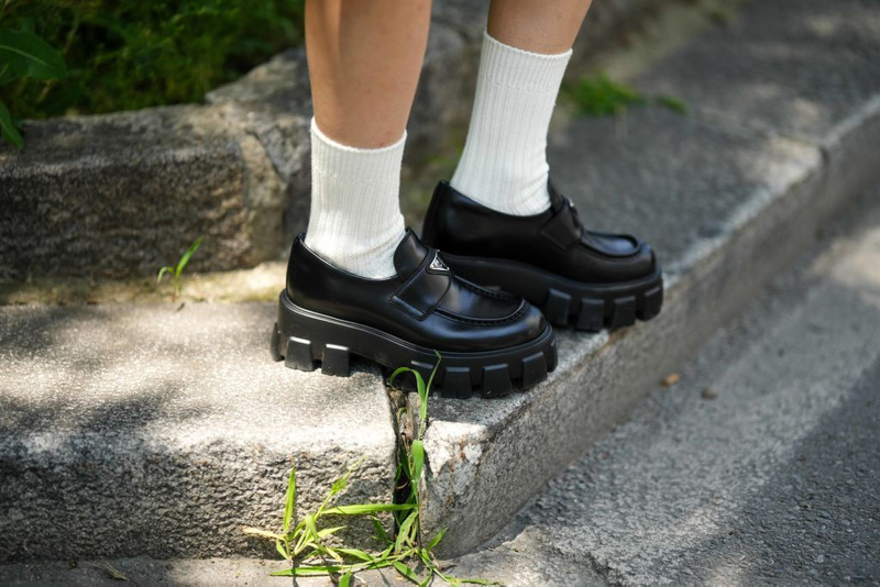 Effortless Elegance: Prada Loafers for Seamless Summer to Fall Styling by sochicchris