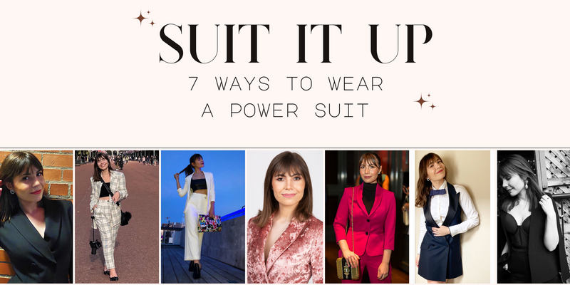 Suit it Up: 7 Ways to Wear a Power Suit