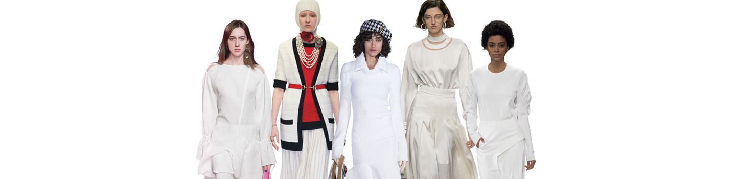 White has always been a fail-safe fashion . by ModeSens