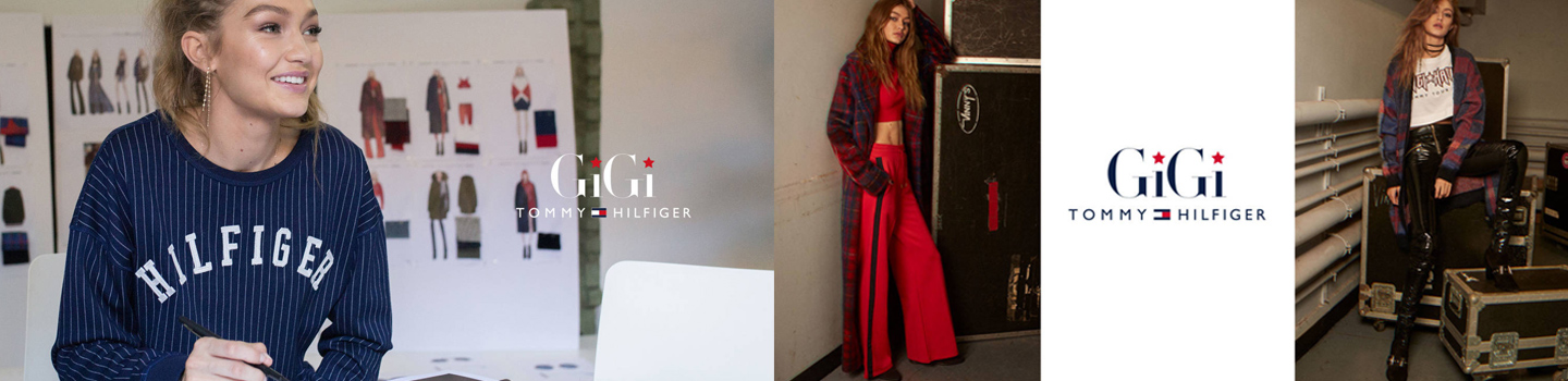 TOMMY X GIGI for a Fall 2017 capsule collection by ModeSens