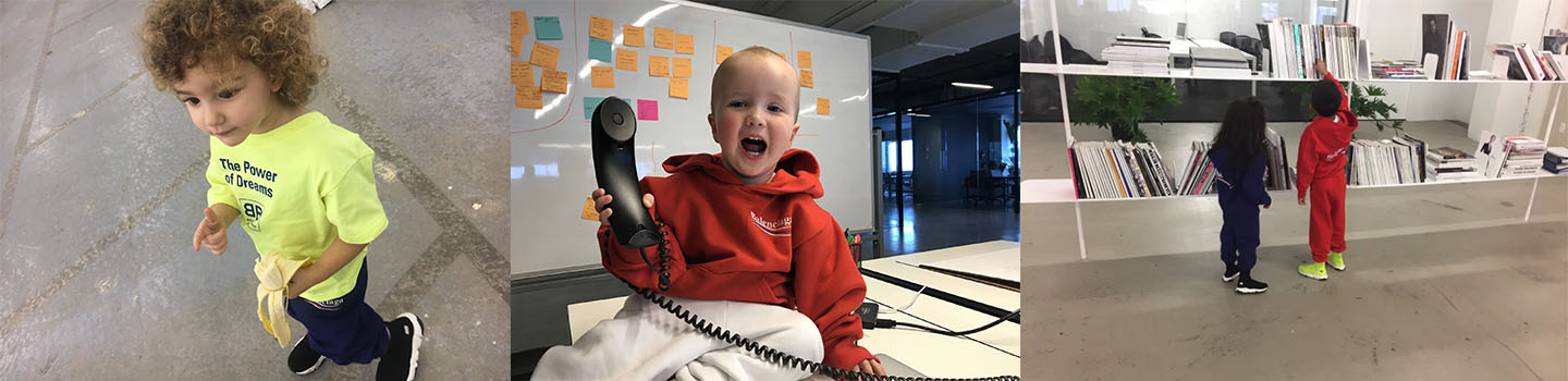 THINKING BIG! BALENCIAGA KIDS TAKE OVER SSENSE by SSENSE