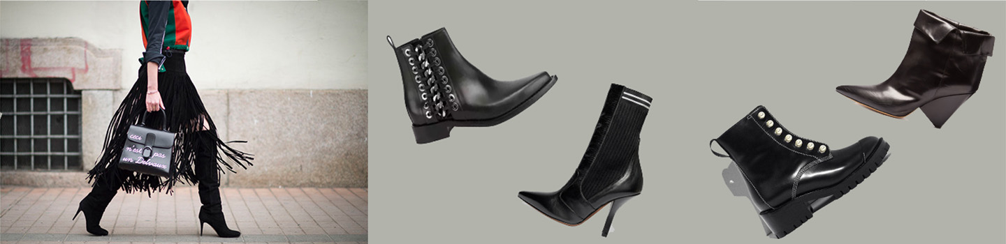 11 REINVENTED BLACK BOOTS by ShopBAZAAR
