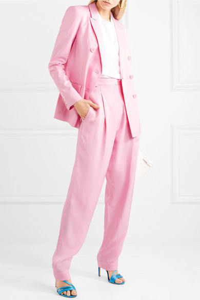高手穿搭：粉彩色西装