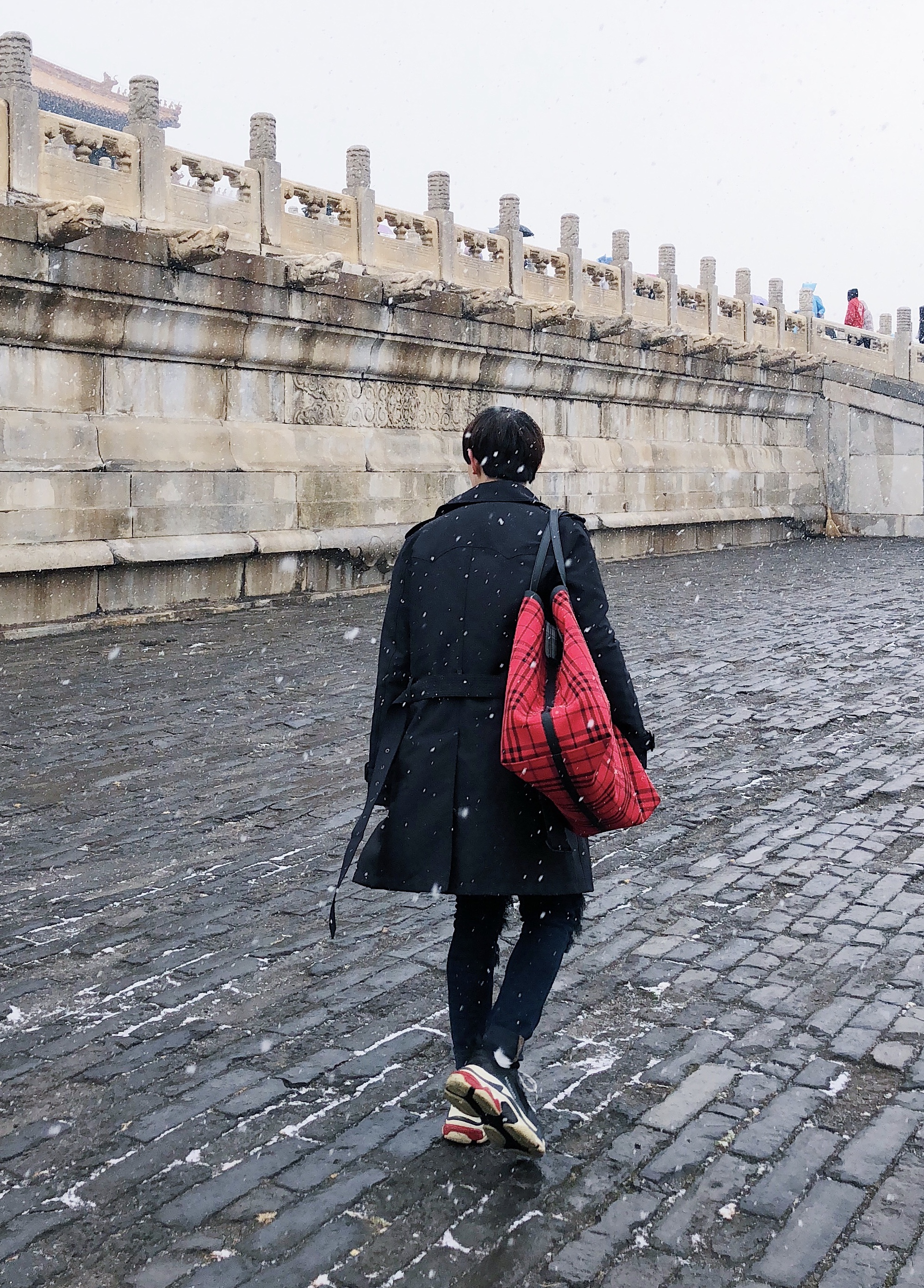 The best place to go in Beijing? The Forbidden City in snow!!!