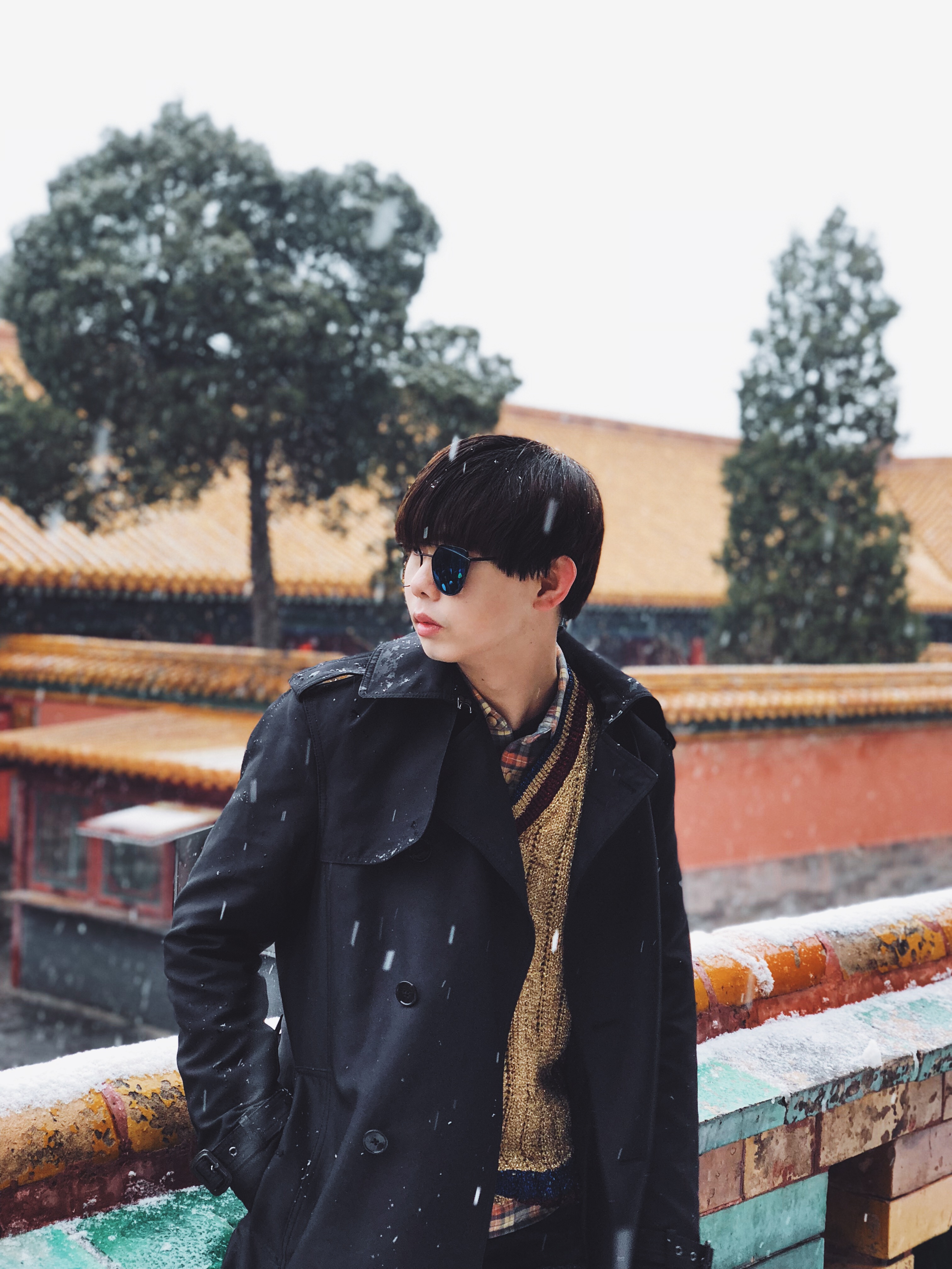 The best place to go in Beijing? The Forbidden City in snow!!!
