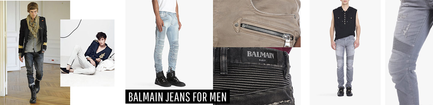A Pair To Invest In: Balmain Jeans For Men by italist