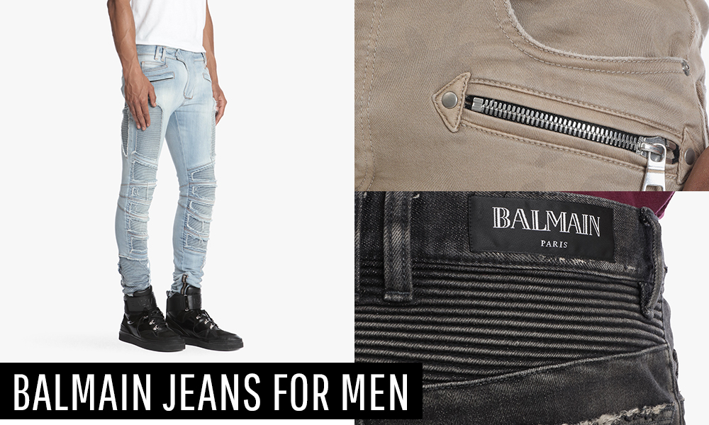 A Pair To Invest In: Balmain Jeans For Men