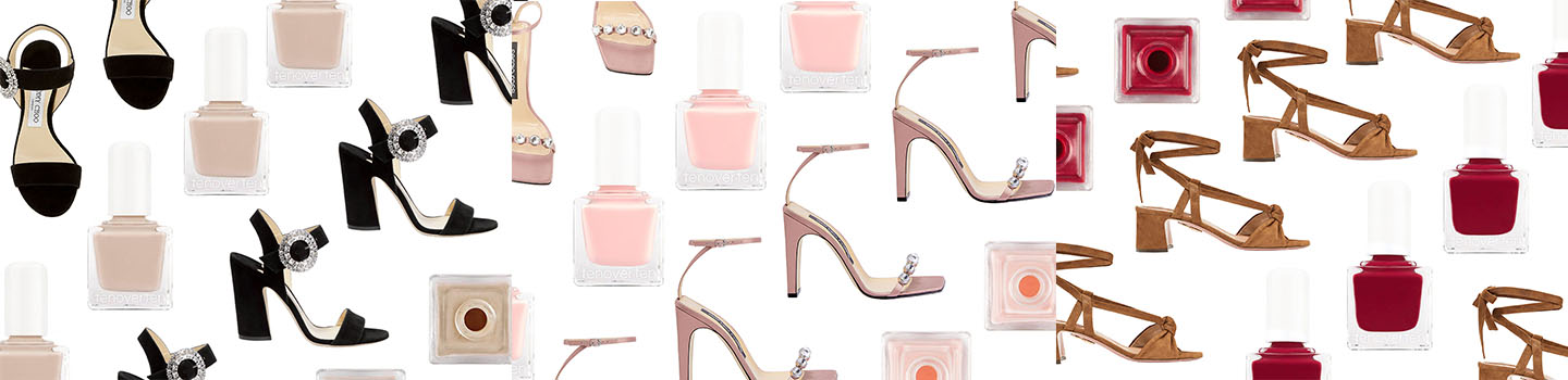 Perfect Summer Sandals – and the Tenoverten Polishes to Match by INTERMIX