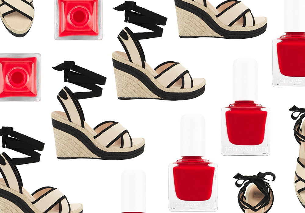 Perfect Summer Sandals – and the Tenoverten Polishes to Match