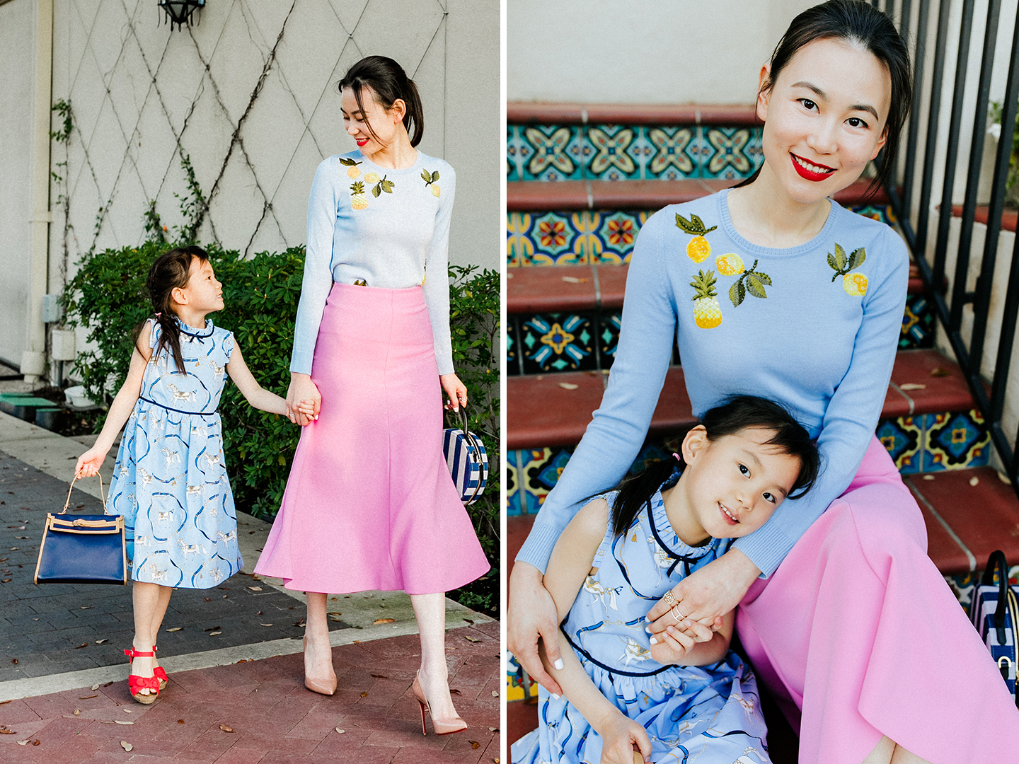 Fashion Director Jing Leng | Mother & Daughter Lookbook 