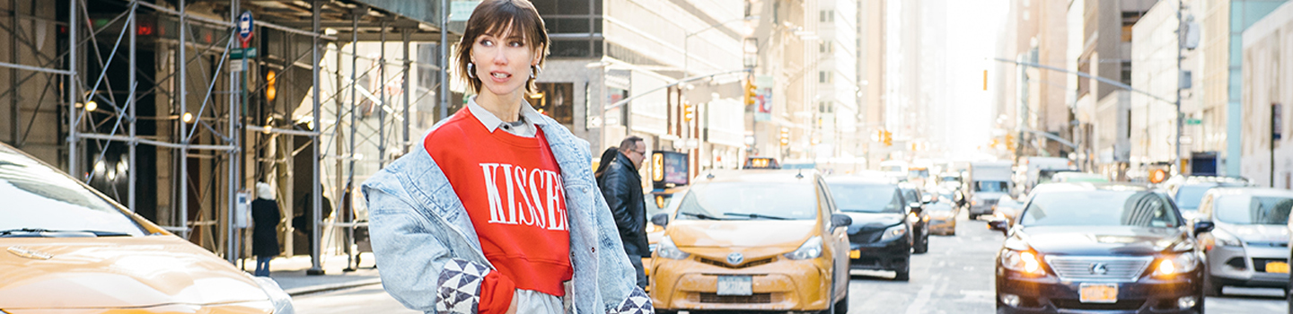 Stylist-Approved Tricks For Wearing Denim At NYFW by barneysny