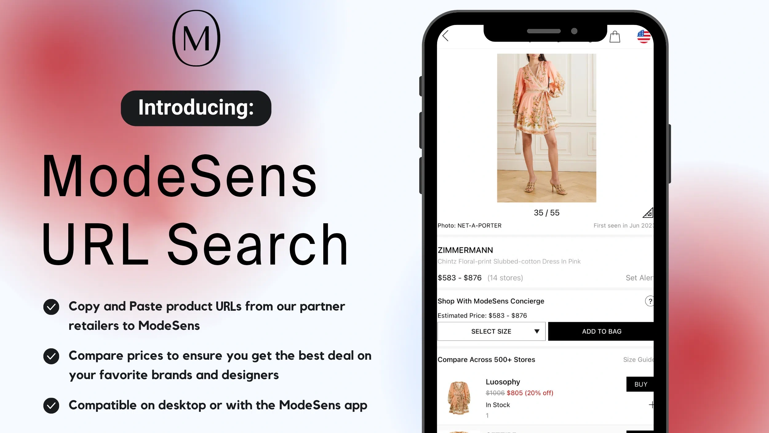 Save Time with ModeSens URL Search
