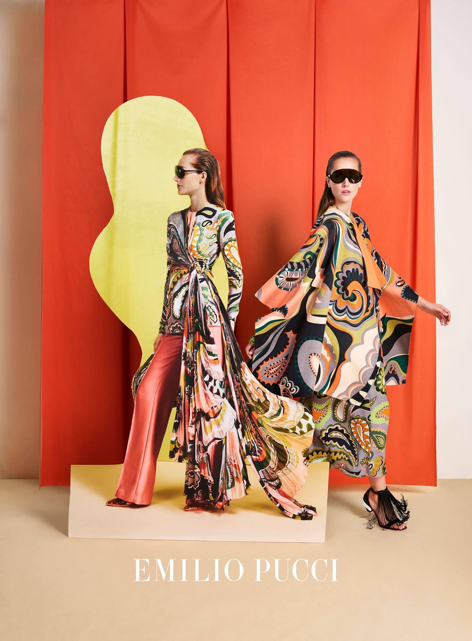 First Look at Emilio Pucci's Fall Winter 2017/2018 Campaign