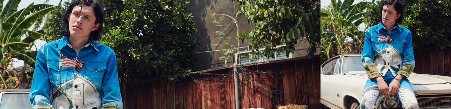 Denim! Leather! Checks! How to do casual now by Farfetch