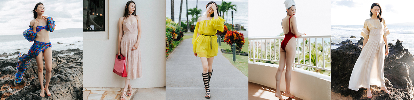 8 Beach Vacation Outfits--ModeSens Fashion Director Jing Leng by jinglengstyle