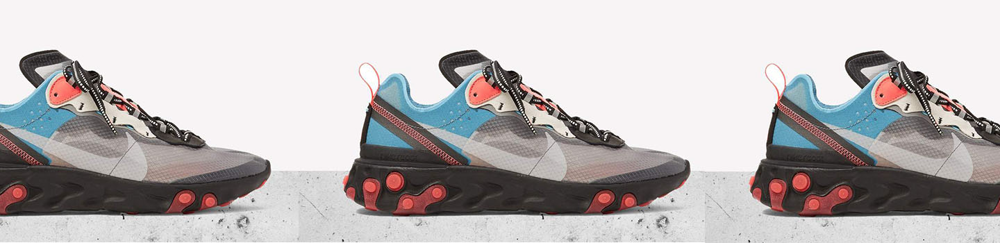 DON’T MISS OUT: THE NIKE REACT ELEMENT 87 by MRPORTER