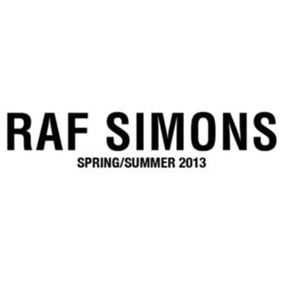 RAF SIMONS