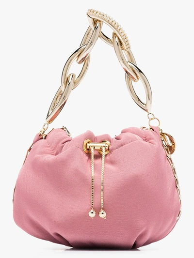 Shop Rosantica Pink Bubble Drawstring Mini Bag