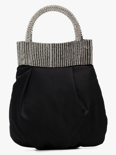 Shop Rosantica Black Follie Crystal Mini Bag