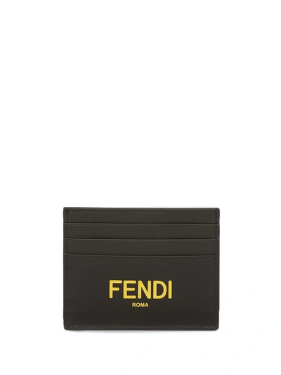 Shop Fendi Wallets In Nero