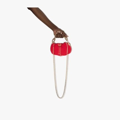 Shop Rosantica Red Bubble Drawstring Mini Bag