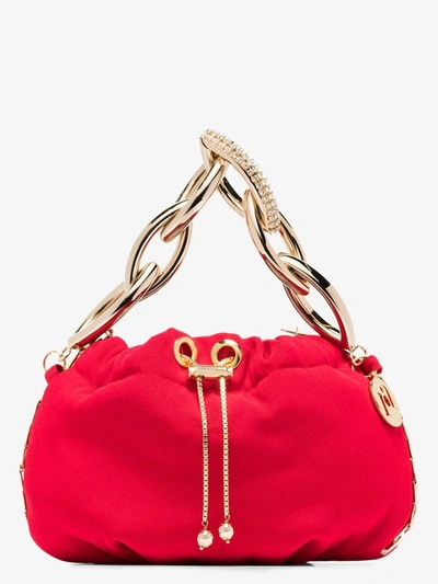 Shop Rosantica Red Bubble Drawstring Mini Bag