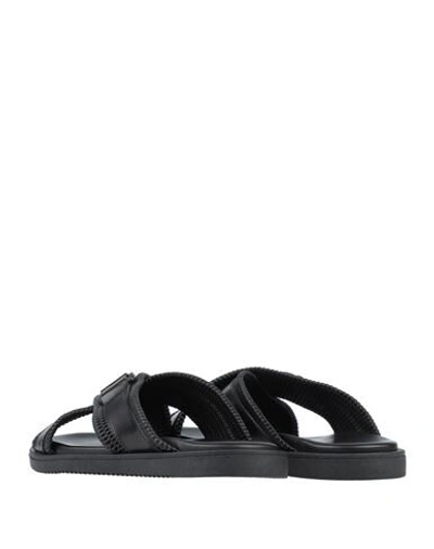 Shop Pollini Sandals In Black